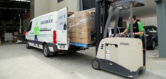 Safeman warehouse and nationwide distribution operations