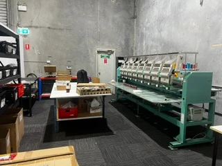 New embroidery machine now installed NSW