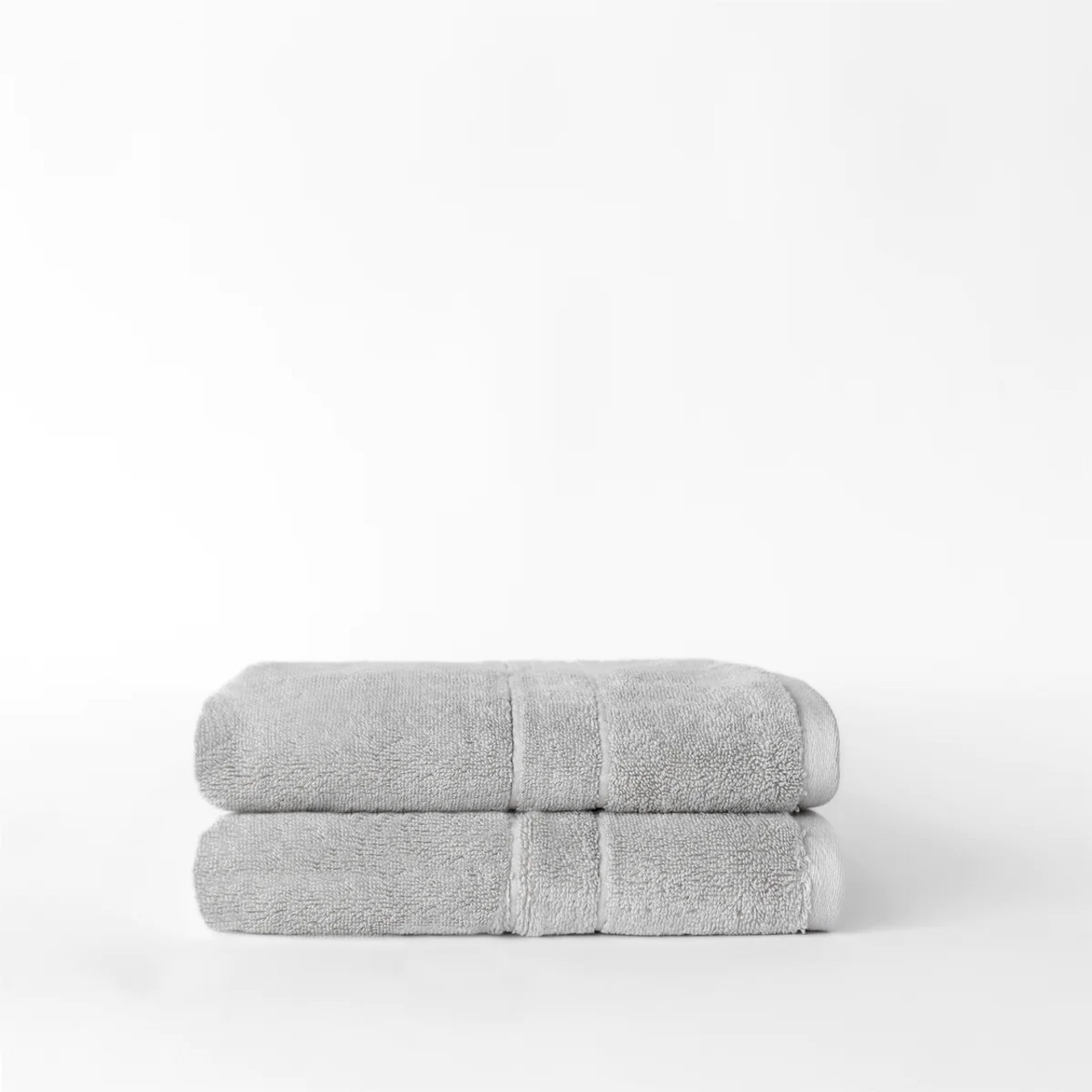 Premium Plush Washcloths in White - Cozy Earth