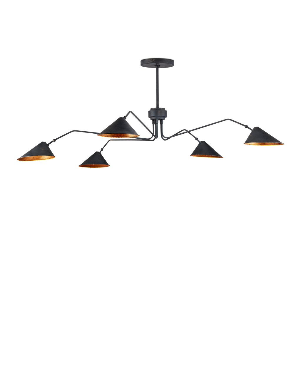 Currey & Company Serpa Chandelier - Thumbnail 2