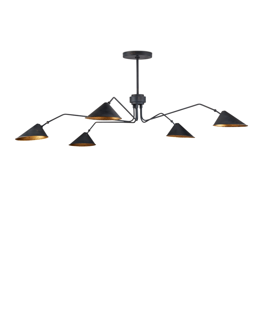 Currey & Company Serpa Chandelier - Thumbnail 3