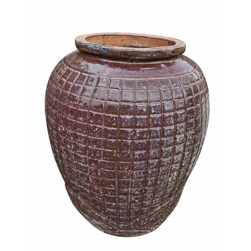 P006 - Large Glazed Handmade Pot