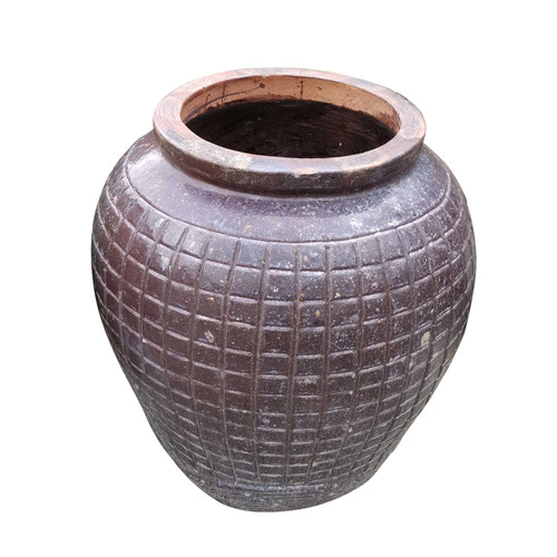P010 - Large Glazed Handmade Pot