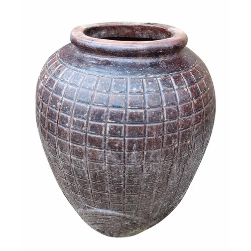 P022 - Large Glazed Handmade Pot