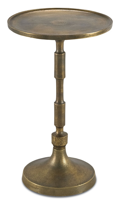 Pascal Brass Accent Table