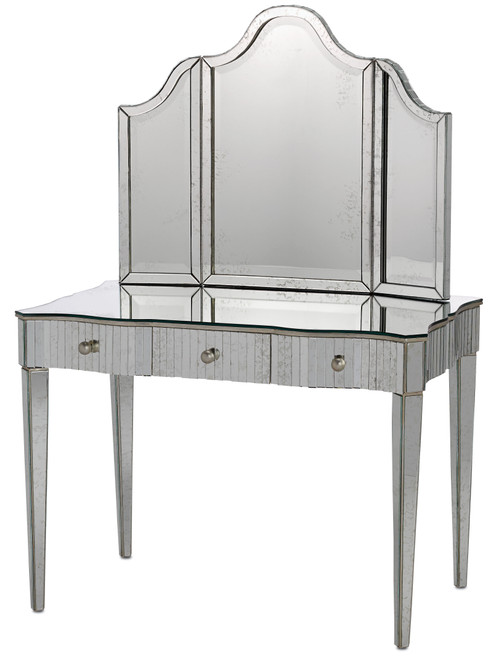 Gilda Silver Vanity Mirror
