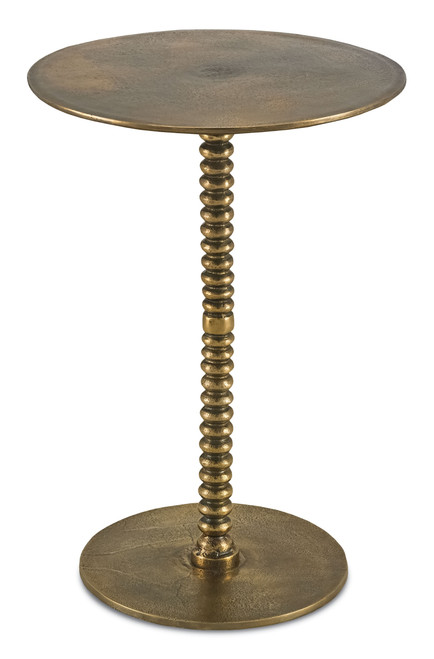 Dasari Brass Accent Table