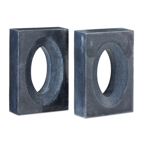 Demi Travertine Bookends Set of 2