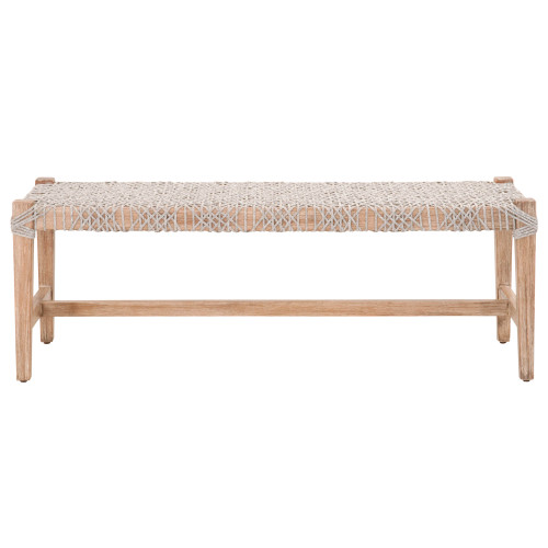 Costa Bench - Taupe and White