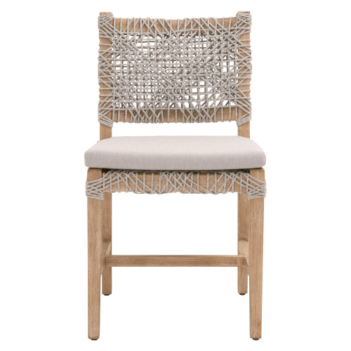 Costa Dining Chair with Cushion - Natural Gray