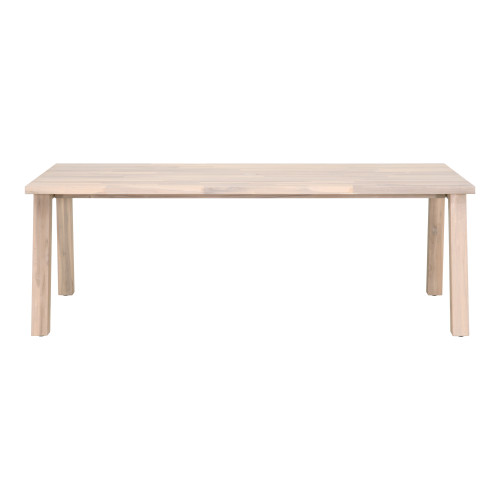 Diego Outdoor Dining Table Base - Gray Teak