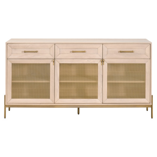 Dwell Media Sideboard - Light Honey Oak