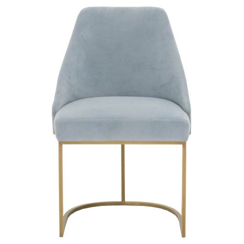 Parissa Dining Chair - Coastal Velvet