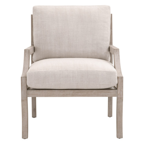 Stratton Club Chair - Bisque Natural Gray