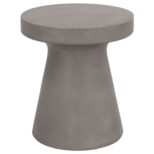 Tack Accent Table - Slate Gray Concrete