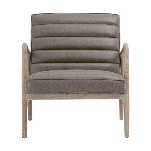 Tahoe Club Chair - Ore Gray Synthetic Natural Gray