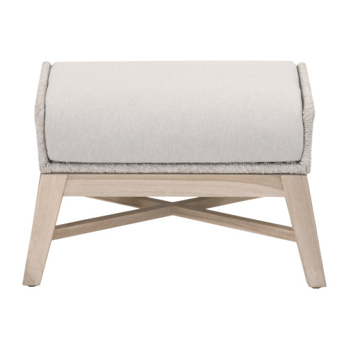 Tapestry Outdoor Footstool - Taupe