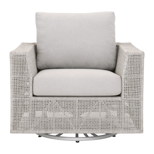 Tropez Outdoor Swivel Sofa Chair - Taupe