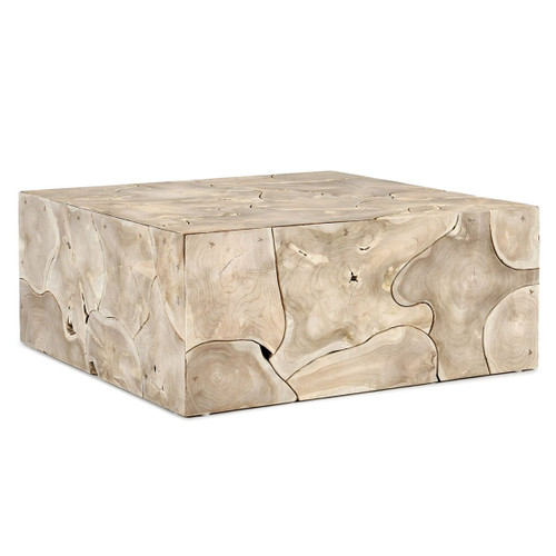51005313 - Sorrento 40  Square Coffee Table Bleached