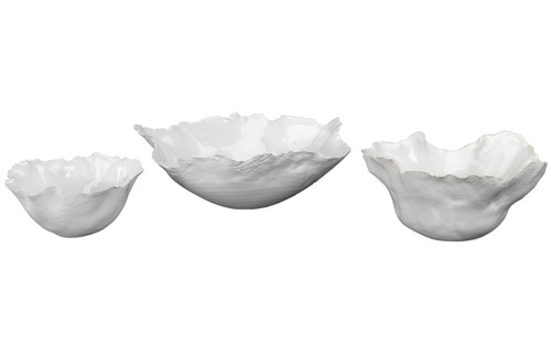 Fleur Ceramic Bowls (set of 3)