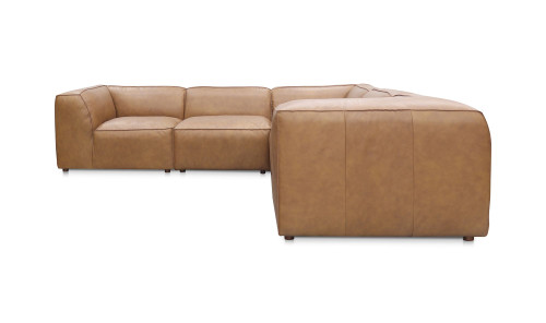 XQ-1008-40 - Form Dream Modular Sectional Sonoran Tan Leather