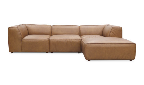 XQ-1005-40 - Form Lounge Modular Sectional Sonoran Tan Leather