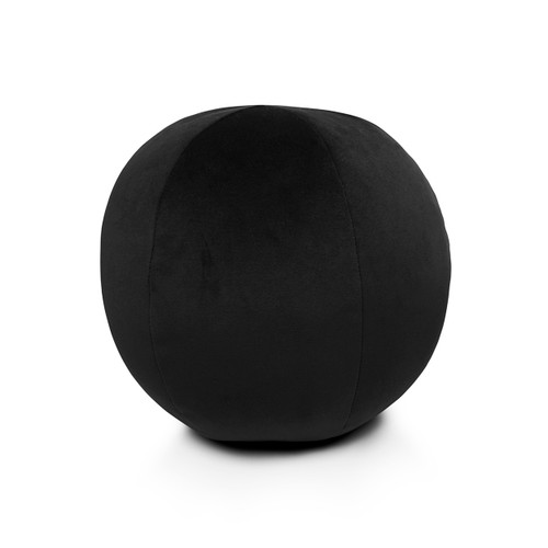 Posh Ball Pillow - Black