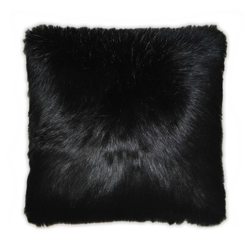 Black Fox Pillow