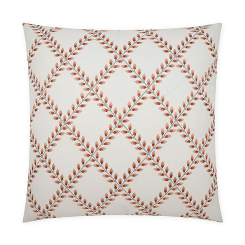 Clover Lane Pillow - Coral