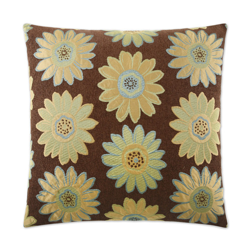 Daisy May Pillow - Green