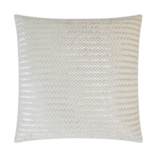 Gene Fur Pillow - Ivory
