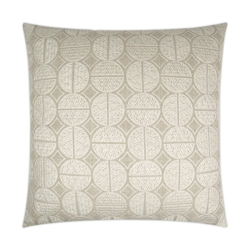 Medallions Pillow - Oyster