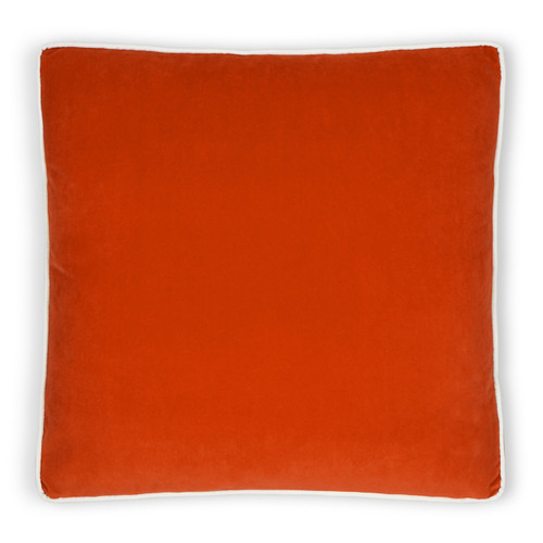 Posh Box Pillow - Orange