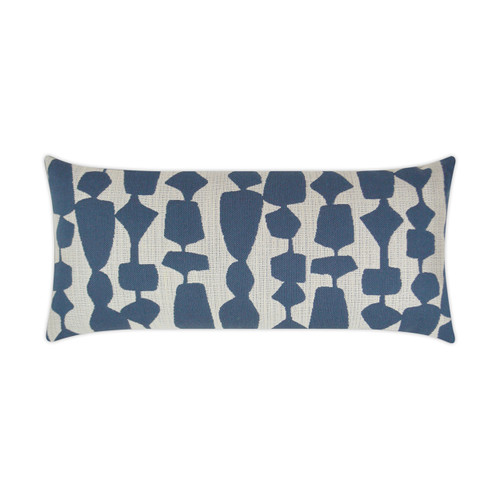 Outdoor Freya Lumbar Pillow - Denim