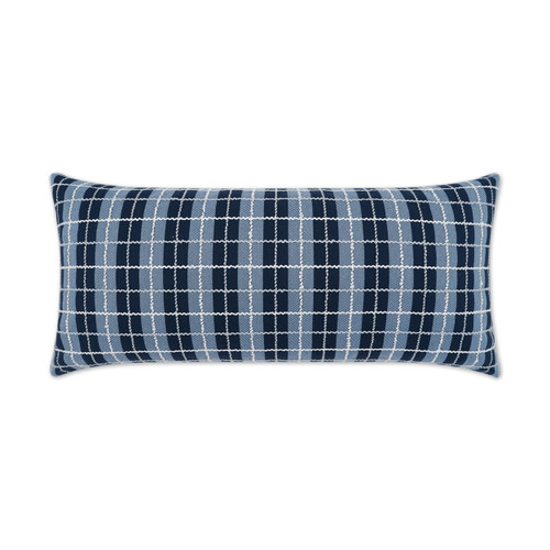 Outdoor Ando Lumbar Pillow - Azure