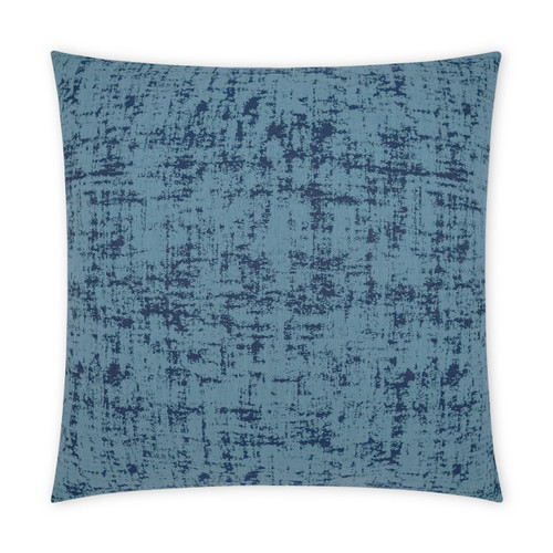 Outdoor Bluff Pillow - Blue