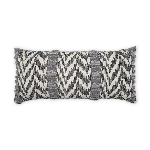 Outdoor Indiana Lumbar Pillow - Grey