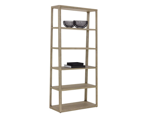 Doncaster Bookcase - Large - Smoke Grey