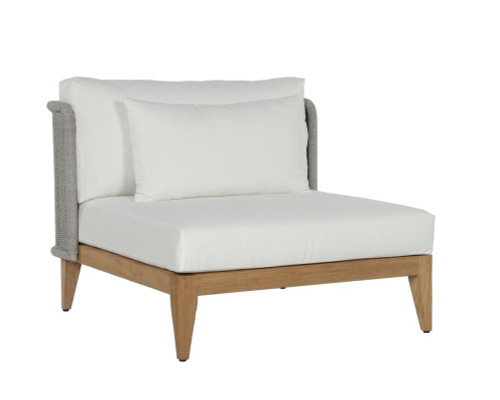 Ibiza Armless Chair - Natural - Stinson White