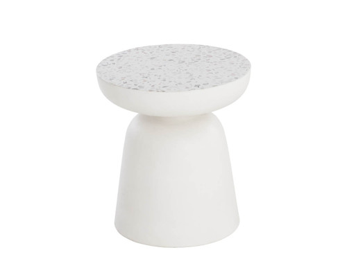 Lucida End Table - Terrazzo