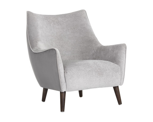 Sorrel Lounge Chair - Polo Club Stone / Antonio Charcoal