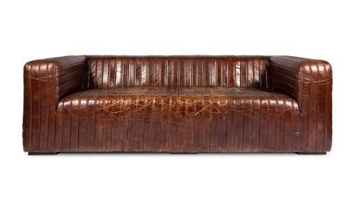 PK-1009-20 - Castle Sofa Dark Brown