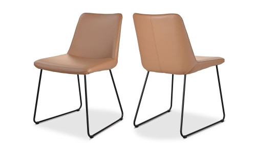 EQ-1010-21 - Villa Dining Chair Light Brown Set Of Two