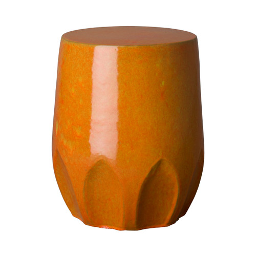 CALYX STOOL, BRIGHT ORANGE