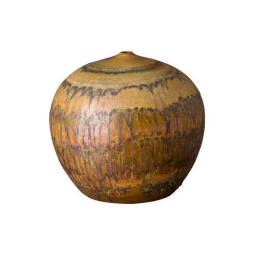 COCOON VASE, NUTSHELL BROWN