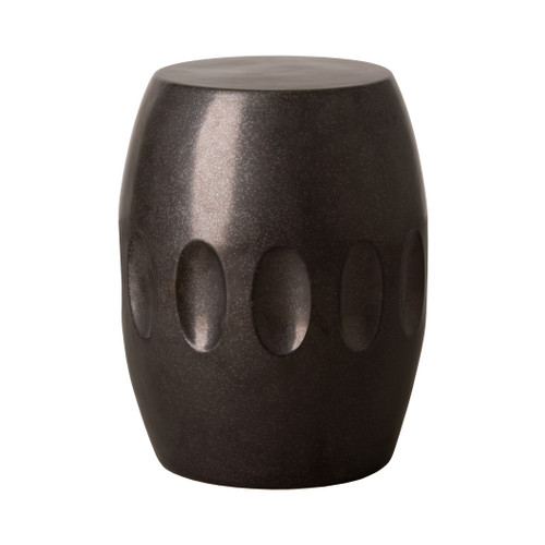 ORION GARDEN STOOL, GUNMETAL