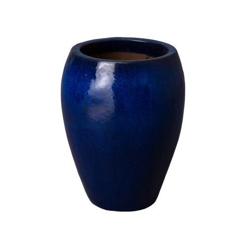 ROUND POT, BLUE