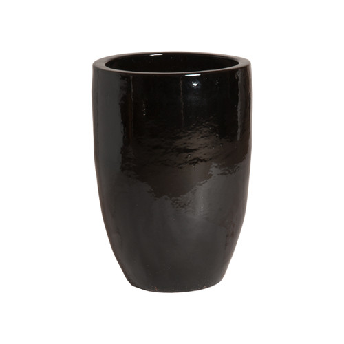 TALL PLANTER, BLACK