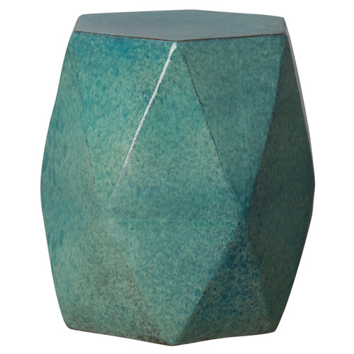 BRILLIANT MATRIX STOOL/TABLE, TEAL