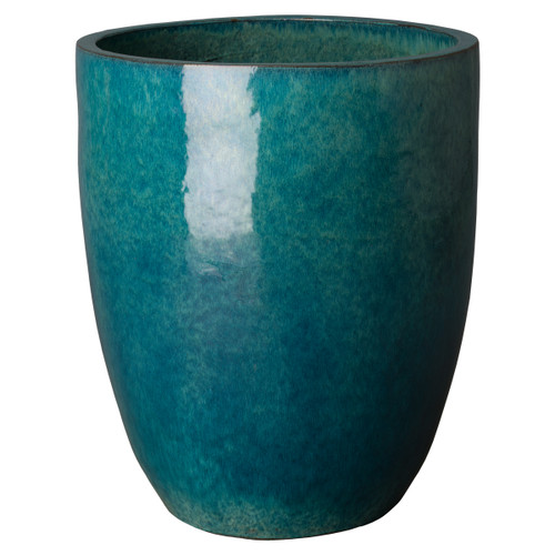 TALL PLANTER, TEAL